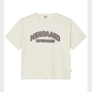 Mads n�rgaard T-shirt - Tristi - Vanilla Ice/Walnut
