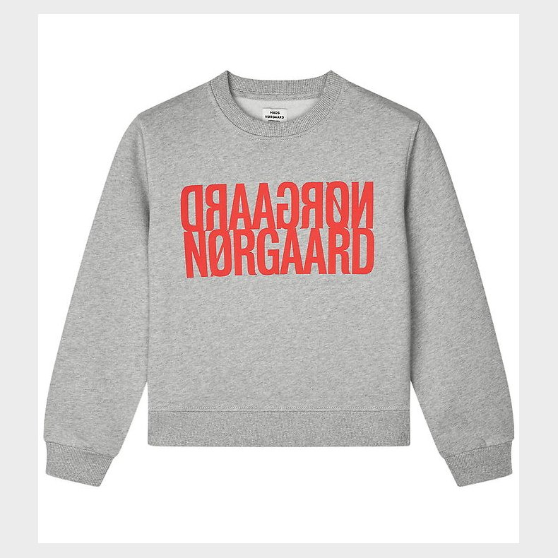 Mads N�rgaard Sweatshirt - Talinka - Grey Melange