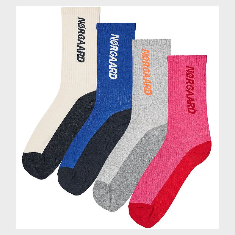 Mads N�rgaard Str�mper - 4-pak - Mix