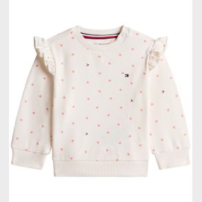 Tommy Hilfiger Sweatshirt - Ancient White/Aop Hearts