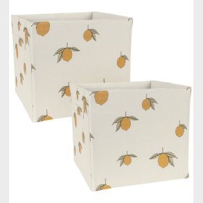 Konges Sl�jd Opbevaringskasser - 2-pak - Lemon