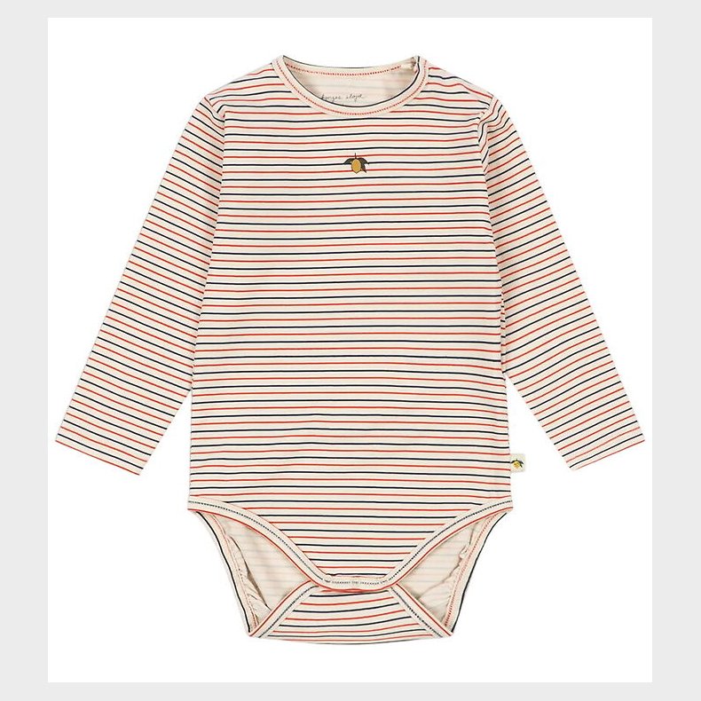 Konges Sl�jd Body l/� - Basic - Stripe Tricolore Petit