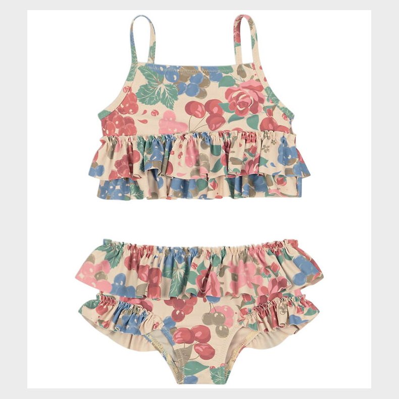 Konges Sl�jd Bikini - Manuca Frill - Bloomiegrape