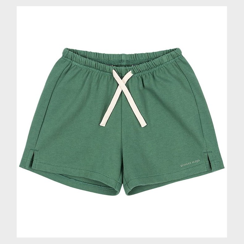 Konges Sl�jd Sweatshorts - Spotty - Dark Ivy