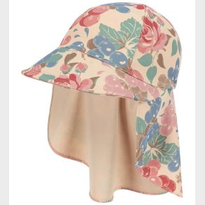 Konges Sl�jd Badehat - UV50+ - Manuca Frill - Bloomiegrape