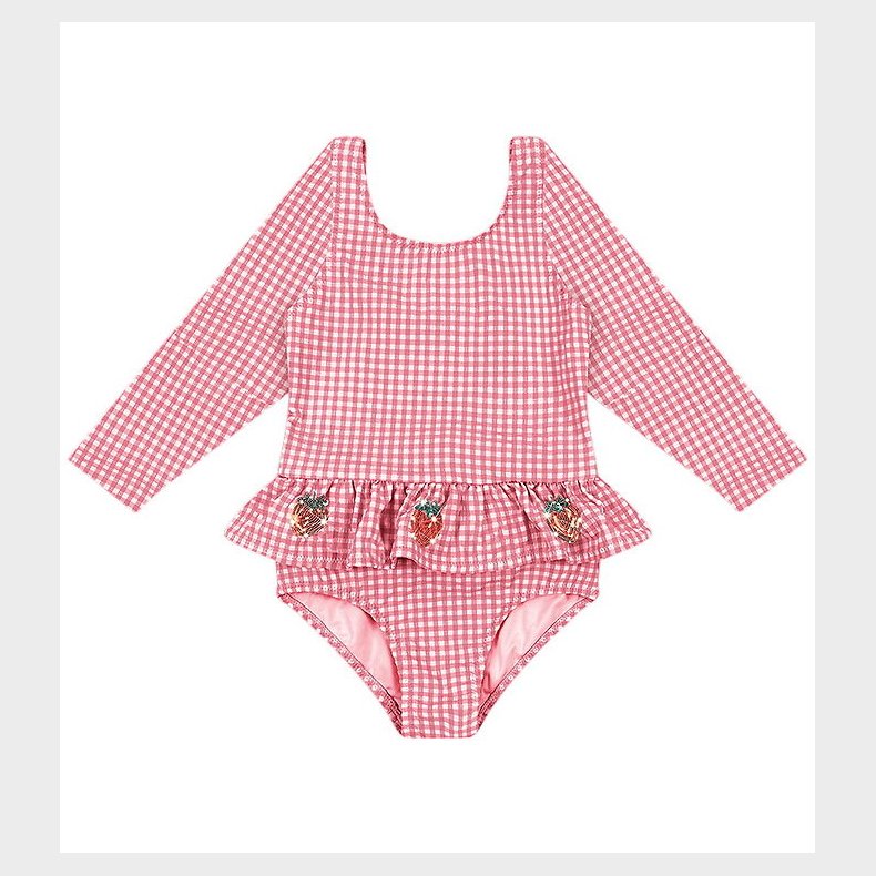 Konges Sl�jd Badedragt - Etta - UV40+ - Geranium Pink