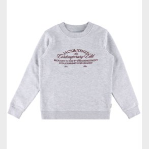 Jack & Jones Sweatshirt - JorNantucket - Bright White/MELANGE