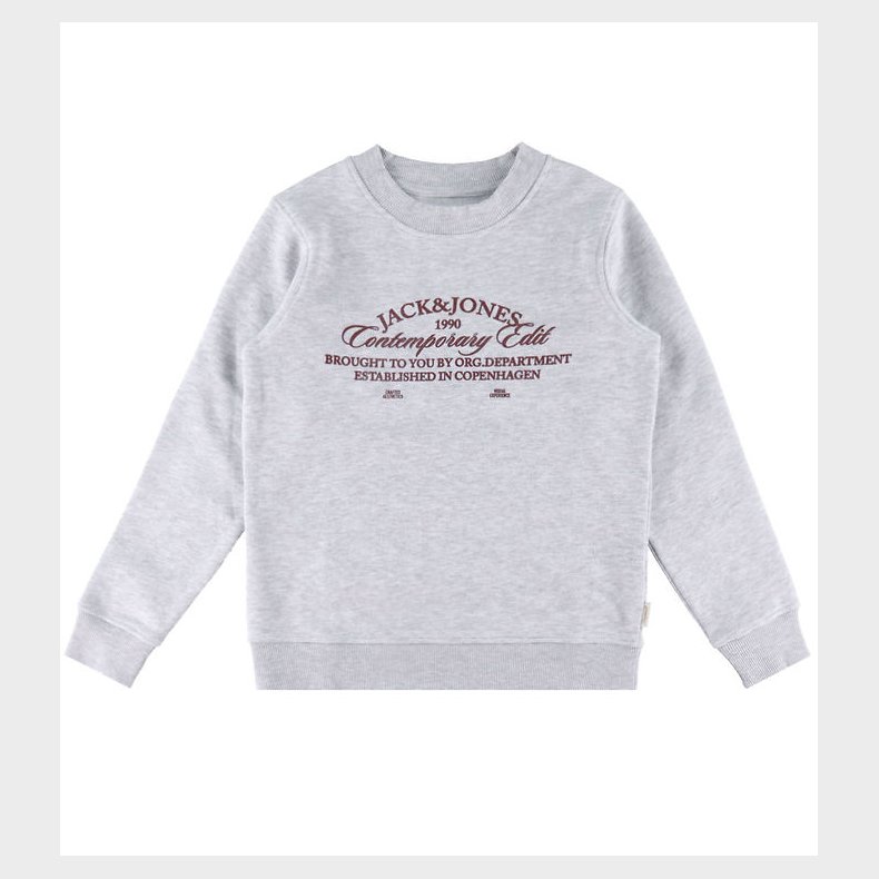 Jack & Jones Sweatshirt - JorNantucket - Bright White/MELANGE