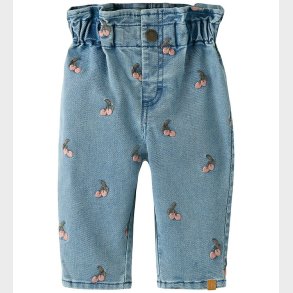 Lil' Atelier Jeans - NbfDeva - Medium Blue Denim/CHERRY