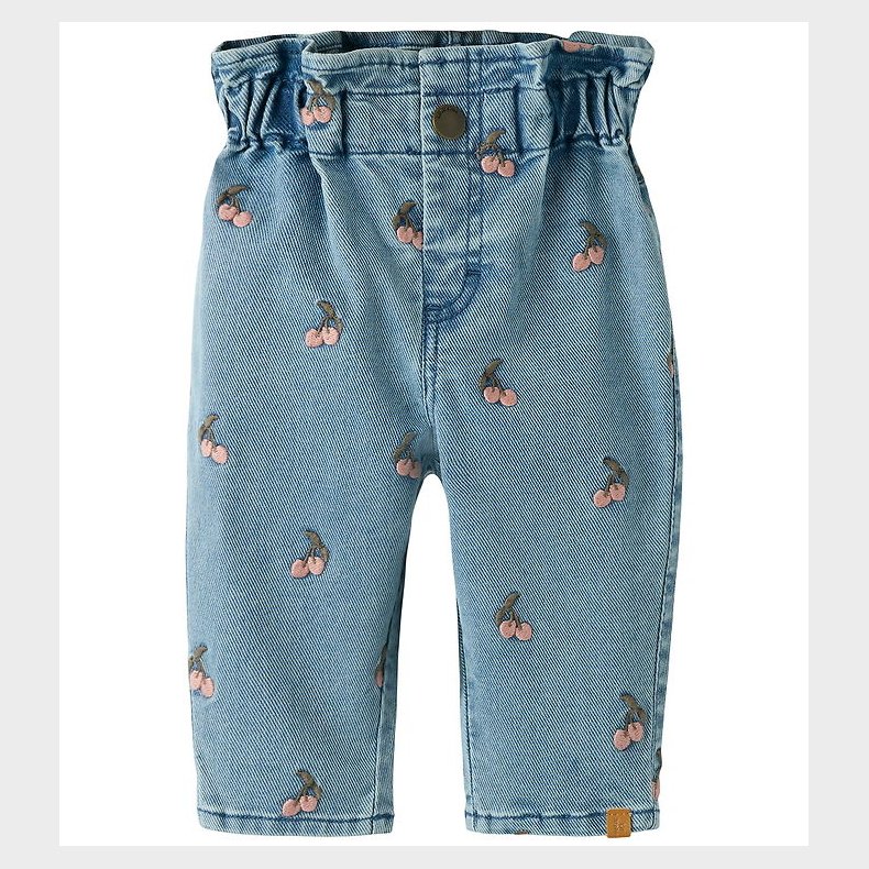 Lil' Atelier Jeans - NbfDeva - Medium Blue Denim/CHERRY