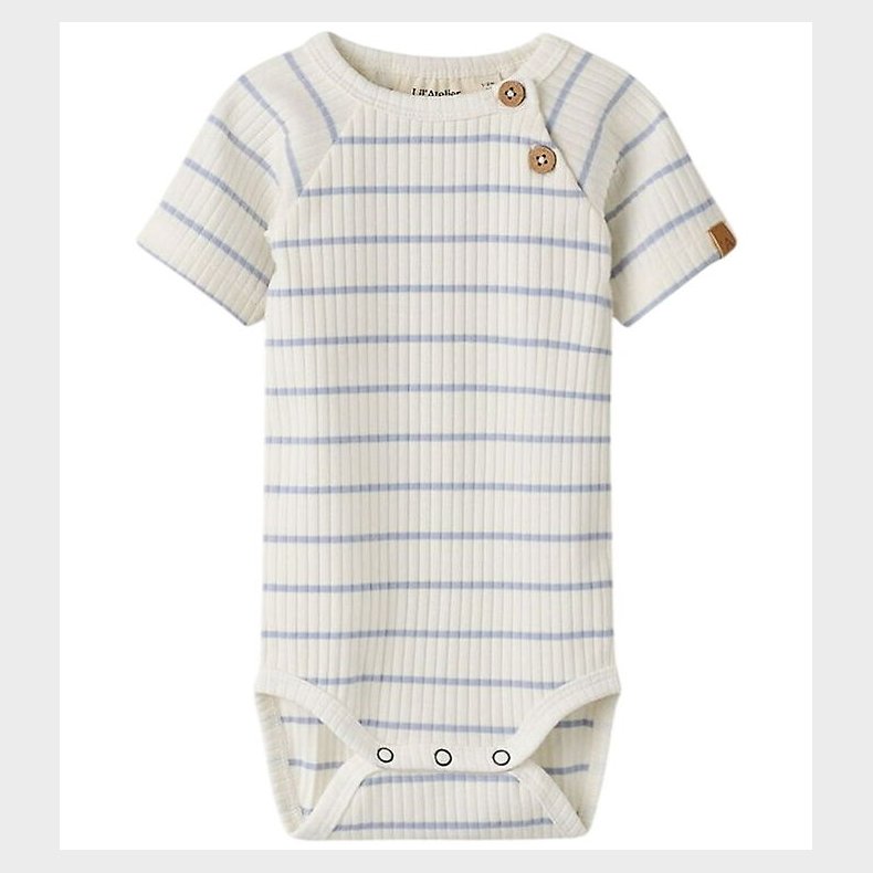 Lil Atelier Body K/� - Noos - NbmKail - Coconut Milk/Zen Blue