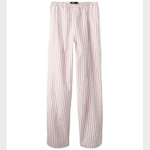 LMTD Bukser - Poplin - Wide - NlfKelle - Pink Marshmallow/Black