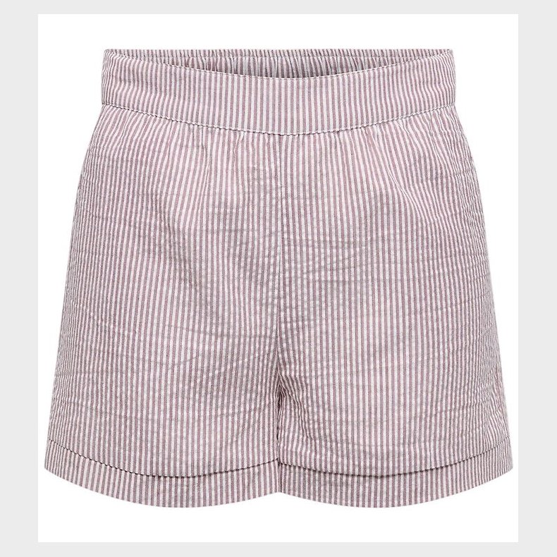 Kids Only Shorts - KogSmilla - Rose Brown/Cloud Dancer