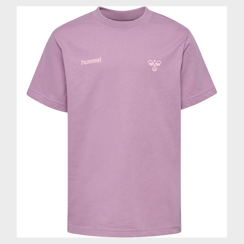 Hummel T-shirt - hmlJR Graphic - Lavender Mist