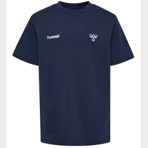 Hummel T-shirt - hmlJR Graphic - Dress Blues