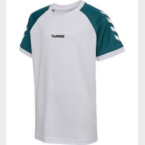 Hummel T-shirt - hmlJR Stripe - White