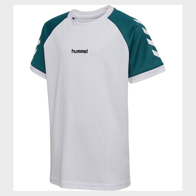 Hummel T-shirt - hmlJR Stripe - White