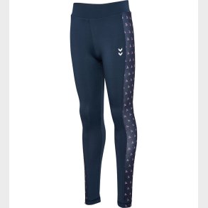 Hummel Leggings - hmlJR - Mix Mid Waist - Black Iris