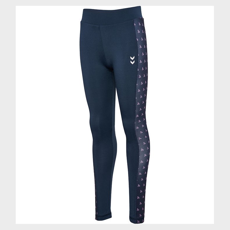 Hummel Leggings - hmlJR - Mix Mid Waist - Black Iris