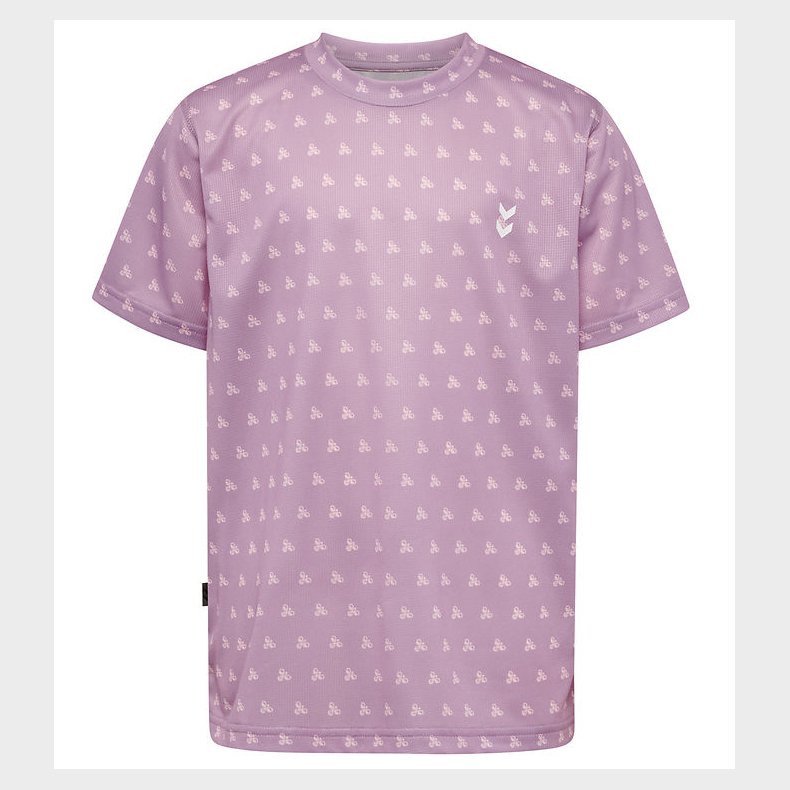 Hummel T-shirt - hmlJR Bee - Lavender Mist