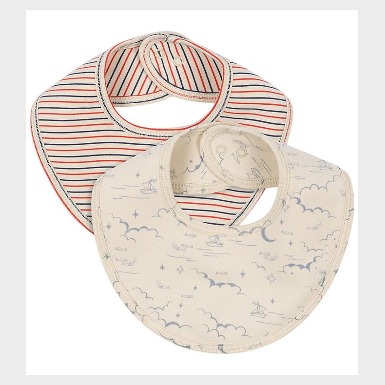 Konges Sl�jd Savlesm�kke - Basic - 2-pak - Stripe Tricolore Peti