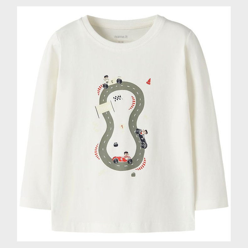 Name It Bluse - NmmVux - Cloud Dancer/Racing