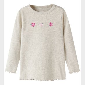 Name It Bluse - Rib - NmfDari - Peyote Melange