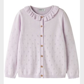 Name It Cardigan - Strik - NmfDiame - Lavender Fog