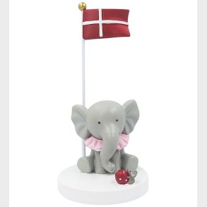Kids by Friis Bordflag - Elefant m. Mus Og Bold