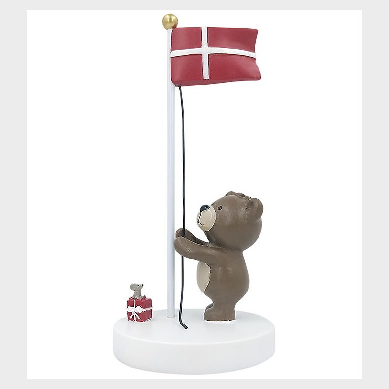 Kids by Friis Bordflag - Bamse m. Mus Og Gave