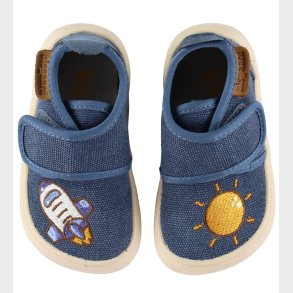 Bisgaard Hjemmesko - To The Moon - Blue