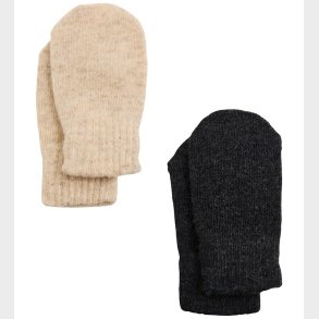 CeLaVi Luffer - Uld/nylon - 2-pak - White Pepper