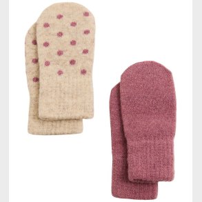 CeLaVi Luffer - Uld/Nylon - 2-pak - Nostalgia Rose