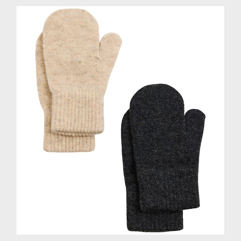 CeLaVi Luffer - Uld/Nylon - 2-pak - White Pepper