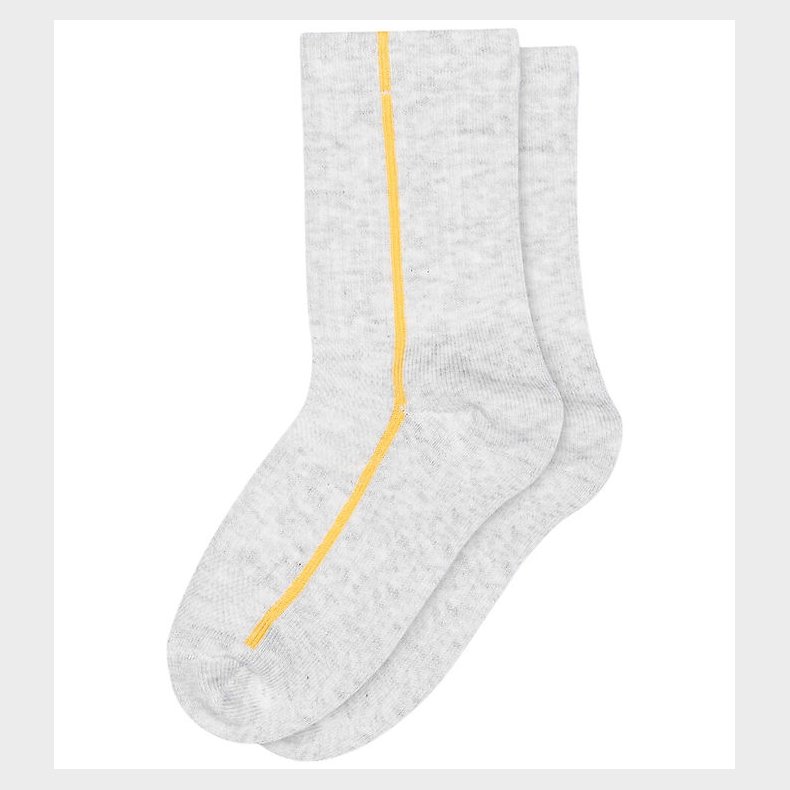 MP Str�mper - Rib - Yuri - Pearl Grey Melange