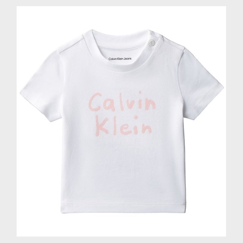 Calvin Klein T-shirt - CK Logo - Bright White