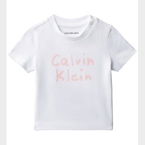 Calvin Klein T-shirt - CK Logo - Bright White