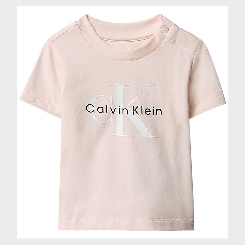 Calvin Klein T-shirt - CK Logo - Pearl Multi