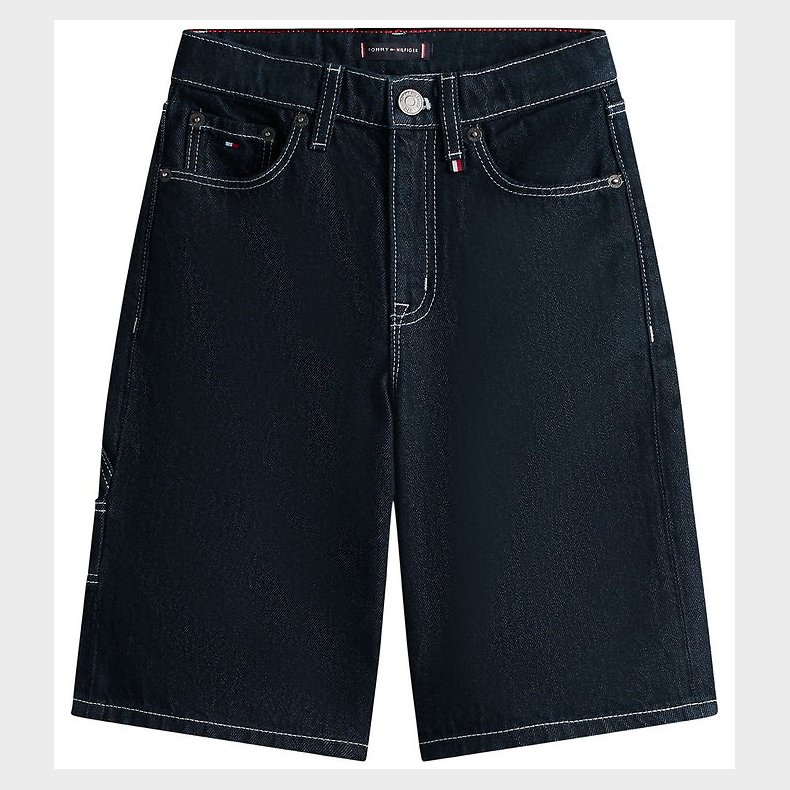 Tommy Hilfiger Shorts - Denim - Baggy - Rinse Denim