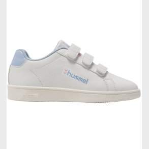 Hummel Sko - Match Point JR - White/ Blue/ Pink