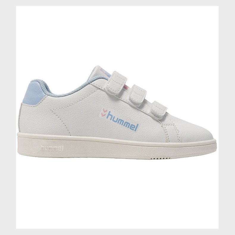 Hummel Sko - Match Point JR - White/ Blue/ Pink