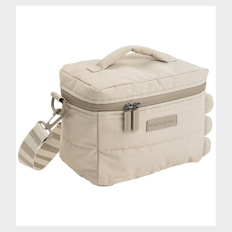 Done by Deer K�letaske - Quiltet - Isoleret - Croco - Sand