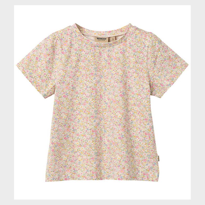Wheat T-shirt - Manna - Blush Flower Meadow