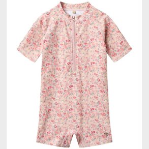 Wheat Badeheldragt - UV40+ - Cas - Powder Flowers And Seashells