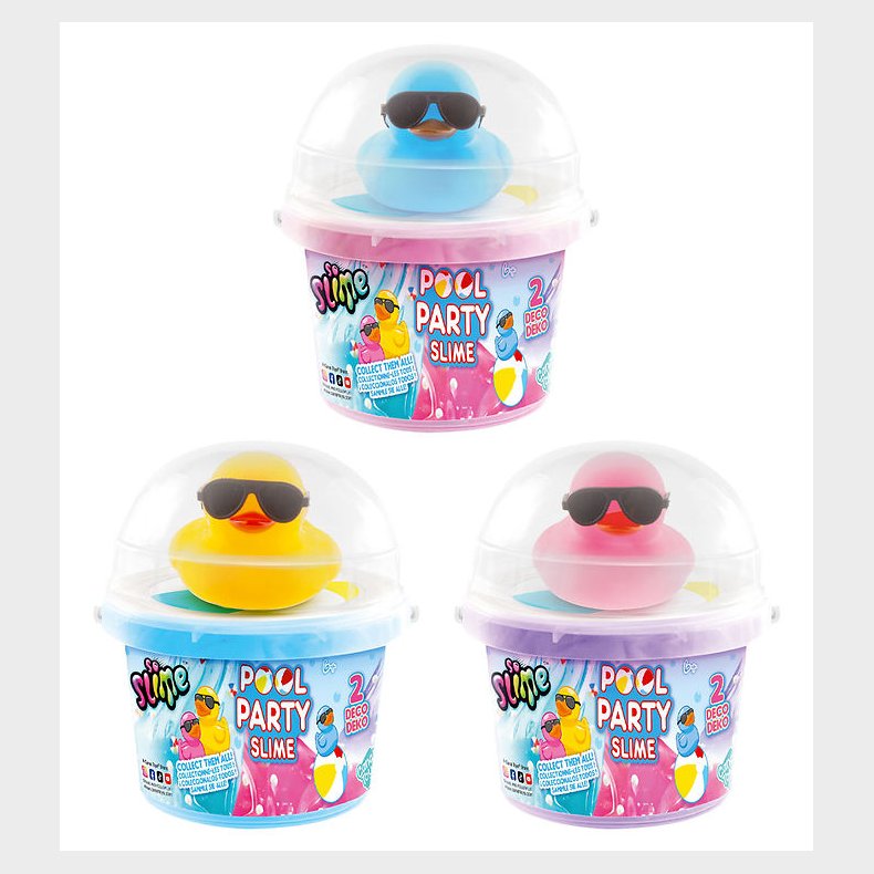 So Slime Slim - Ducky Pool Party Bucket - Assorteret