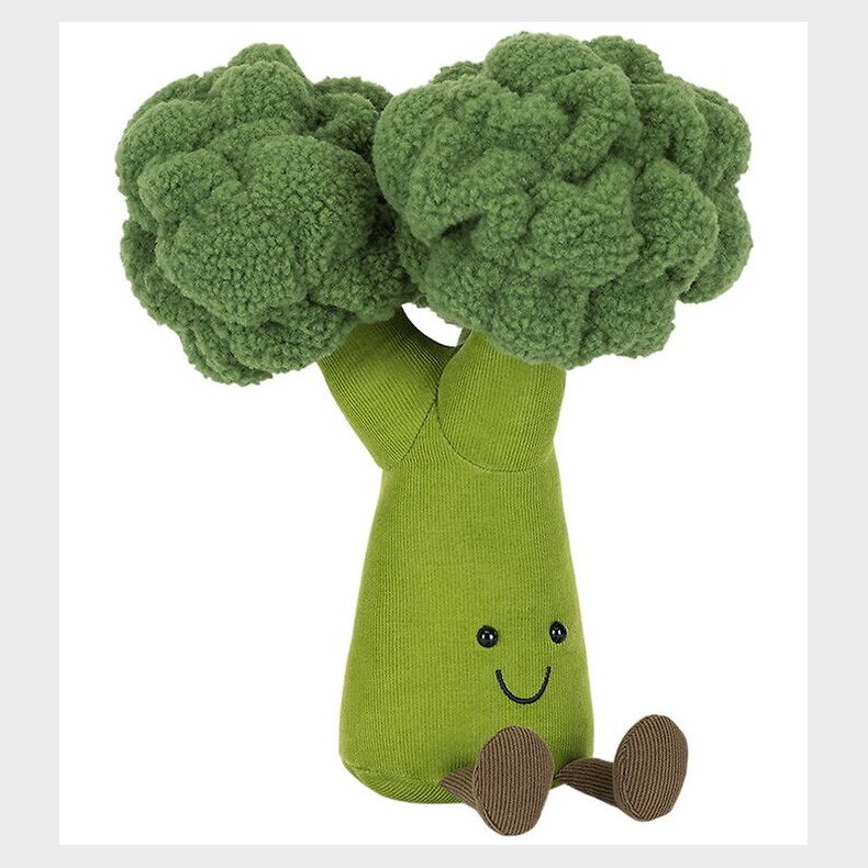 Jellycat Bamse - 24x21 cm - Amuseables Broccoli