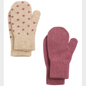 CeLaVi Luffer - Uld/Nylon - 2-pak - Nostalgia Rose