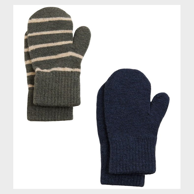 CeLaVi Luffer - Uld/Nylon - 2-pak - Mulled Basil