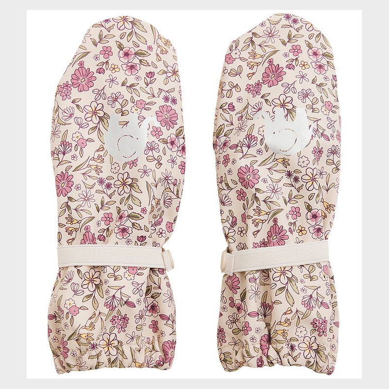 CeLaVi Luffer - PU - Misty Rose m. Blomster