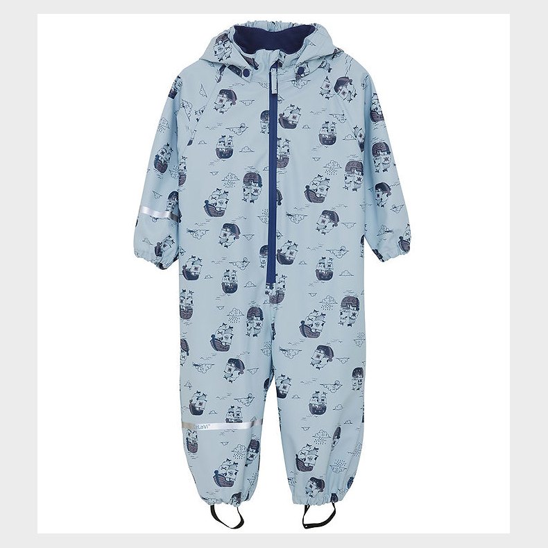 CeLaVi Regndragt - AOP - Blue Fog